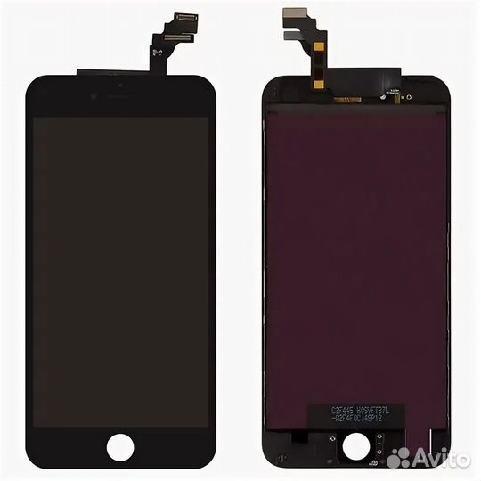 Дисплей для iPhone 6s чёрный zetton