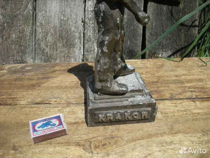 Фигурка сталевар krakow 5 viii 1963 ал-я статуэтка