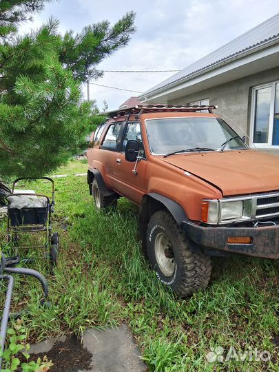 Toyota Hilux Surf 2.5 МТ, 1987, 200 000 км