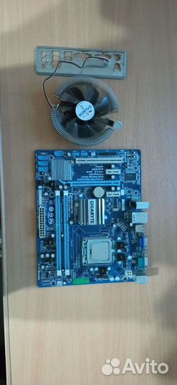 Материнская плата с процессором intel e5500