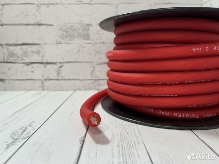 Силовой кабель Pulsar Master 2ga RED (15m)