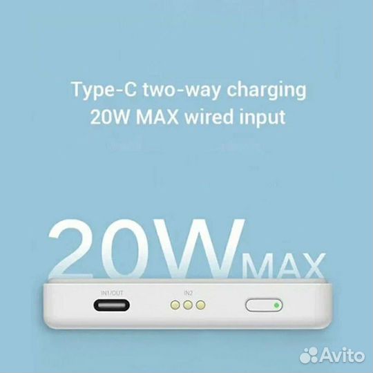 Беспроводное зарядное Xiaomi Magnetic Wireless Pow