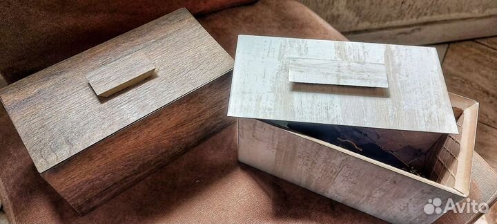 Пепельница, разделочная доска, шкатулка