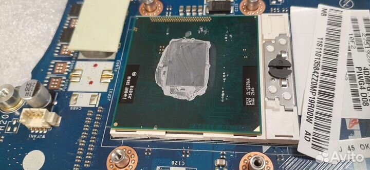 Ноутбук Lenovo G770 в разборе