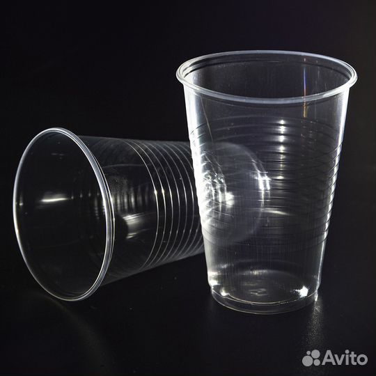 Стакан 200 мл Одноразовый белый/прозрачный