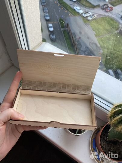 Конверт для денег из дерева