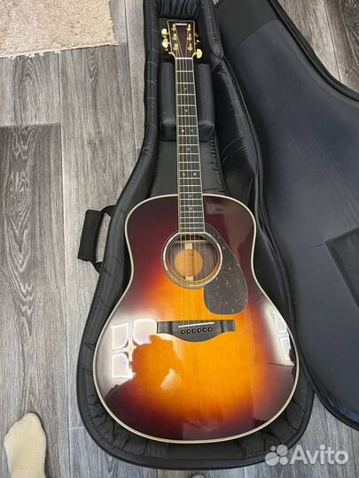 Гитара yamaha ll16 sunburst полный массив