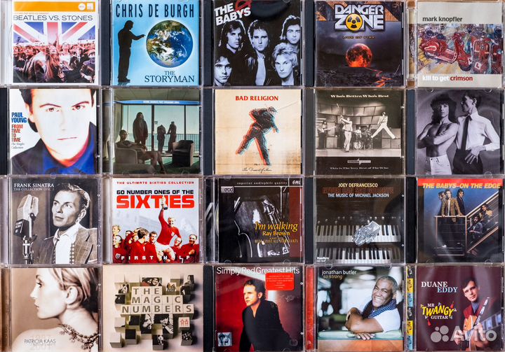 Фирменные компакт диски CD audio (музыка), CD-DA