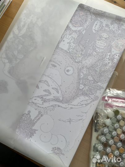 Картина по номерам Тоторо