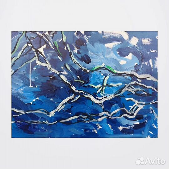 Интерьерная картина абстракция