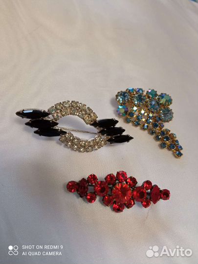 Брошки старые