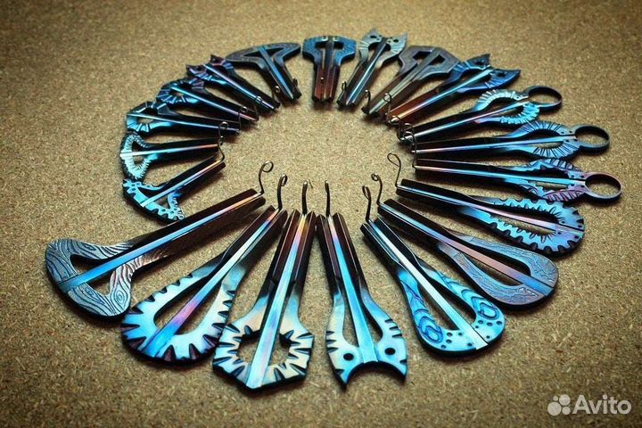 Авторские варганы (хомусы) от Новосибирского масте