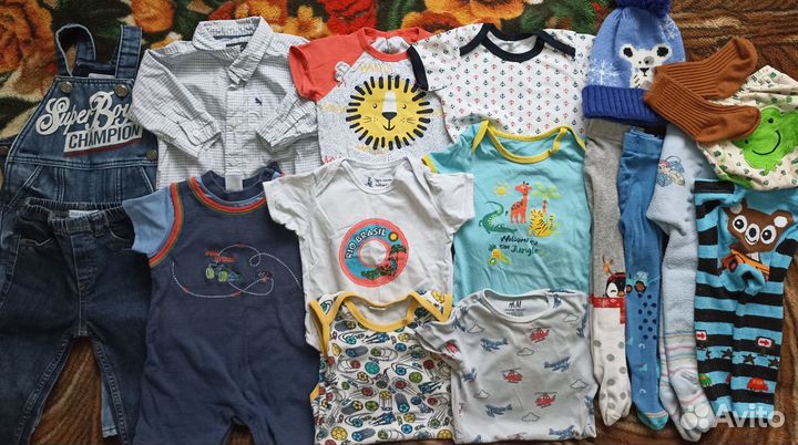 Детские вещи пакетом 74-86