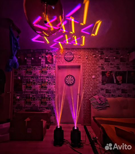 Led spot 150w (световая голова) dmx