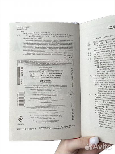 ЕГЭ литература