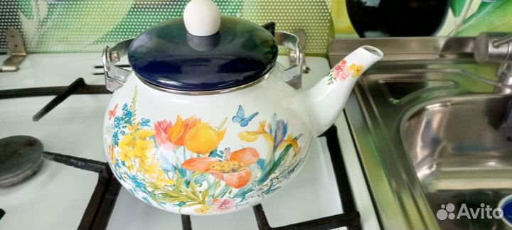 Чайник эмалированный 2 литра