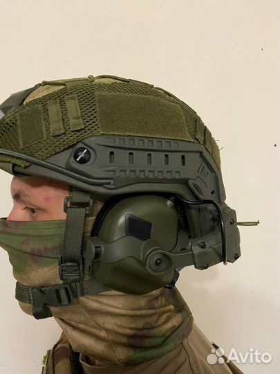 Баллистический/тактический шлем бр 2 в сборе