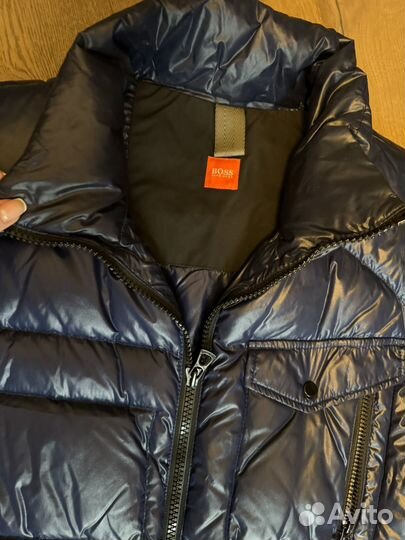 Пуховик rene lezard и жилетка boss