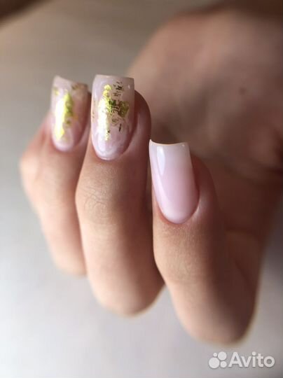 Маникюр с покрытием гель лак
