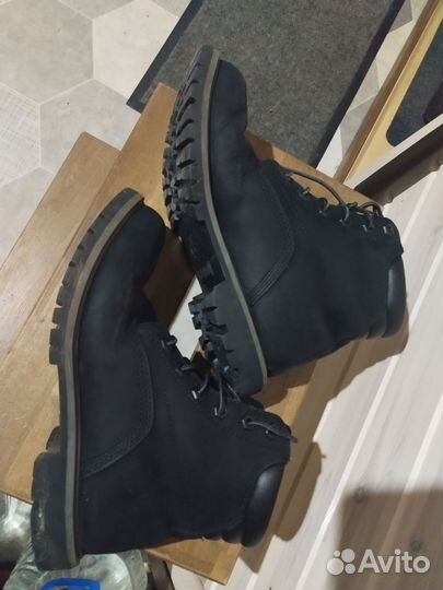 Ботинки timberland чёрные