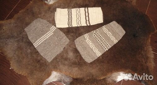 Наколенники из натуральной шерсти