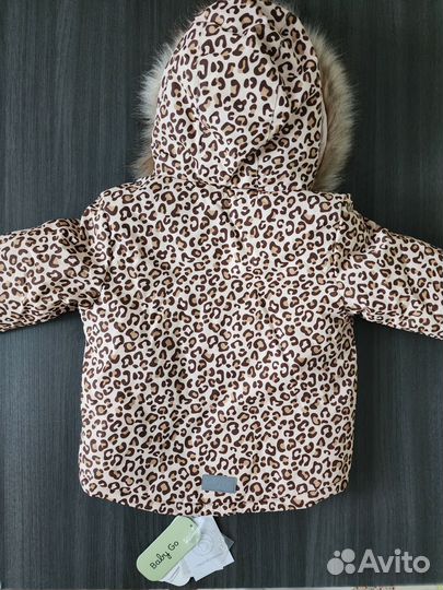 Куртка зимняя для девочки 92