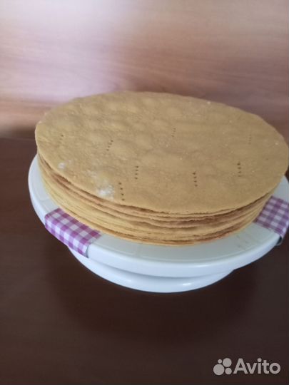 Коржи для медовика