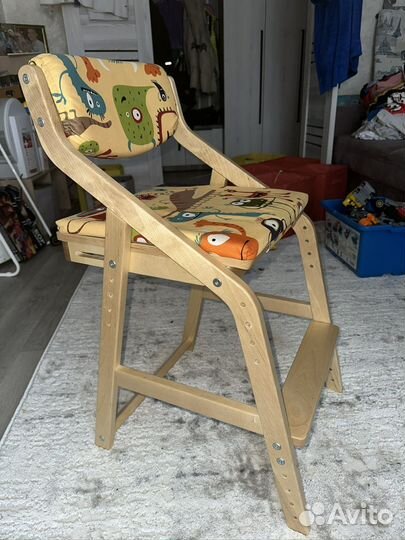 Растущий стол и стул