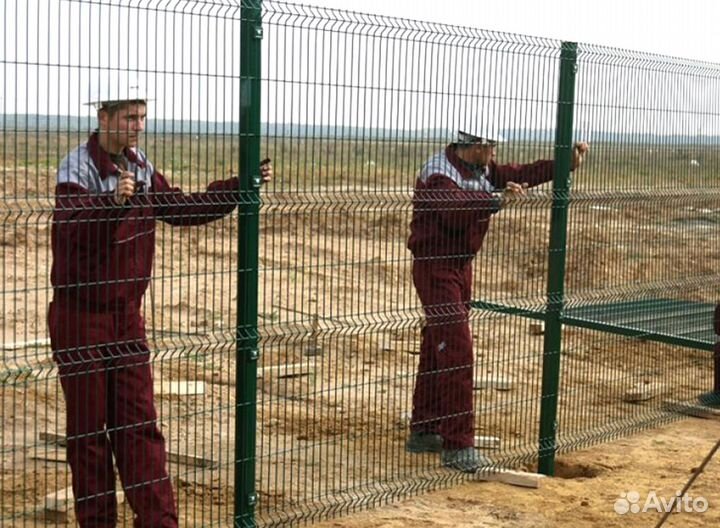Забор из 3D сетки Под Ключ + Доставка