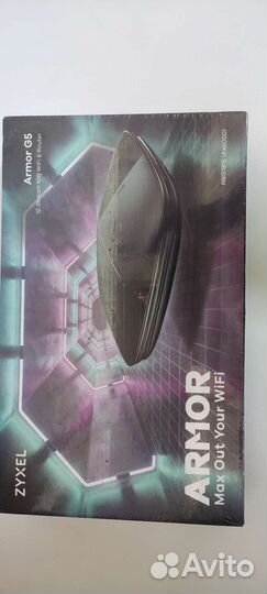 Wi-Fi роутер zyxel Armor G5 (NBG7815), черный