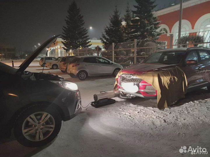 Отогрев авто
