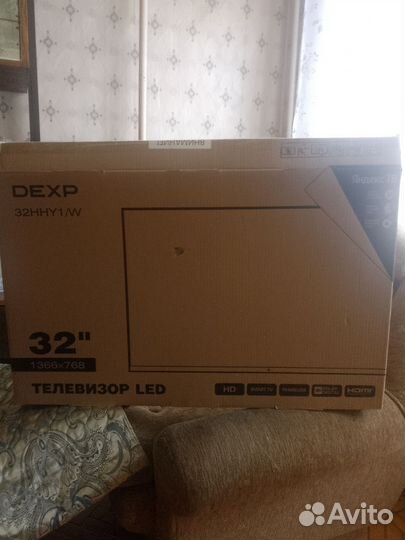 Телевизор dexp 32