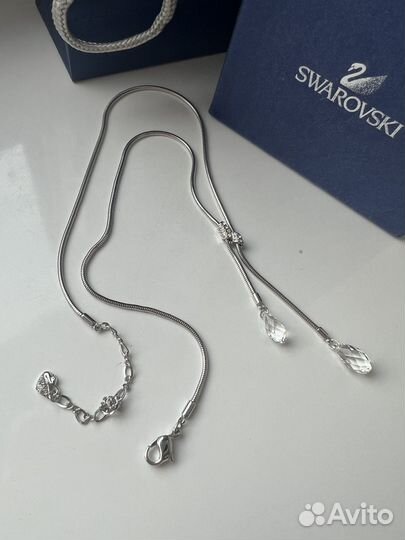 Цепочка с подвеской Swarovski
