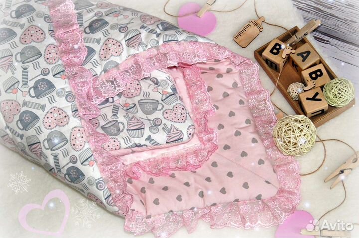 Детское одеяло на выписку