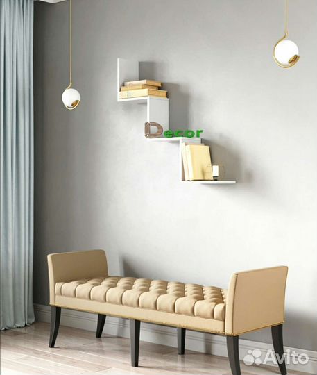 Полка белая новая