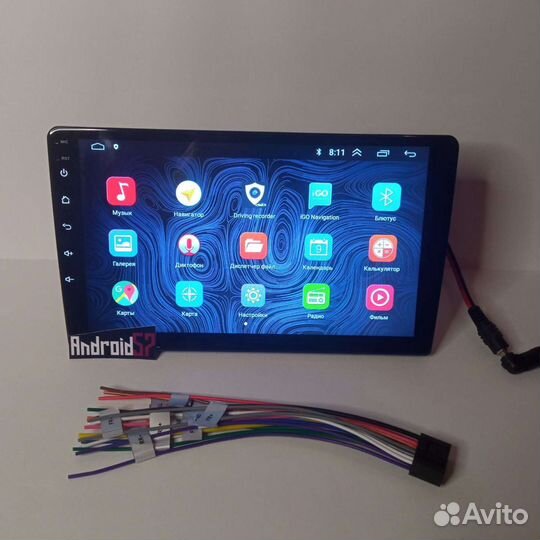Автомагнитола 2 дин на Андроиде 9 дюймов