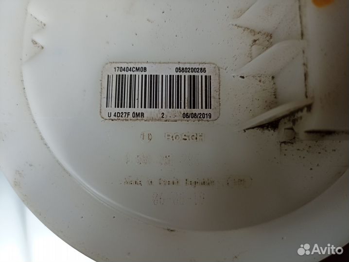 Бензонасос nissan qashqai J11