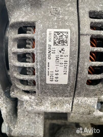 Генератор Mini Cabrio F57 рест. 2021