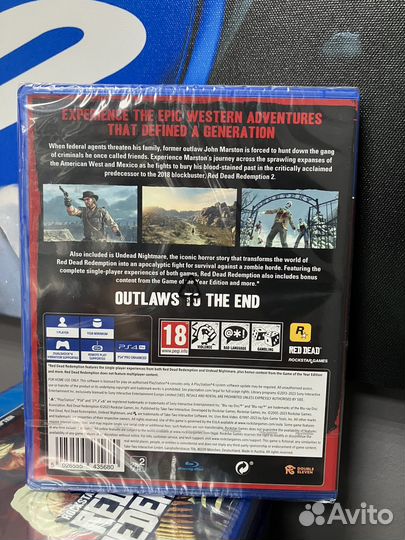 Red dead redemption remastered ps4 / ps5