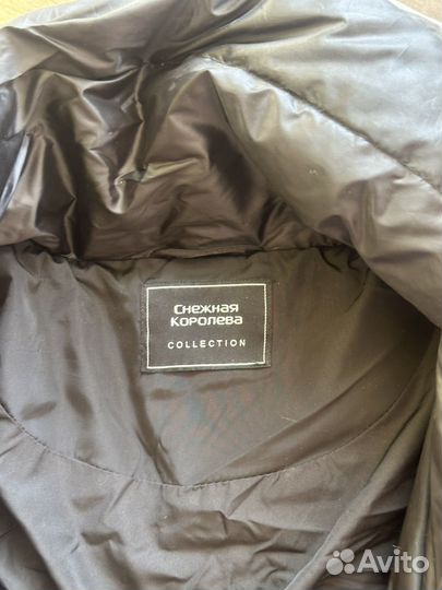Пуховик женский снежная королева 46