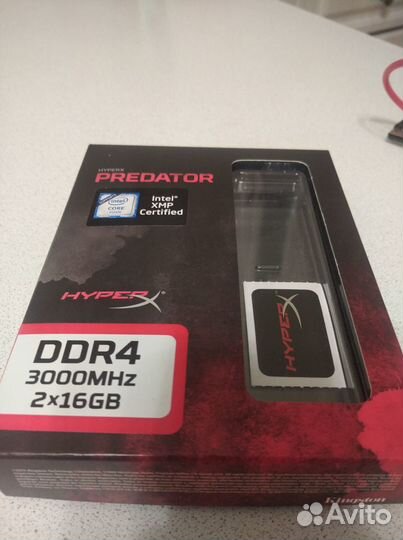 Kingston HyperX Predator DDR4 3000MHz 32GB (2x16)