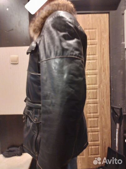 Кожанка 100% р 50-52