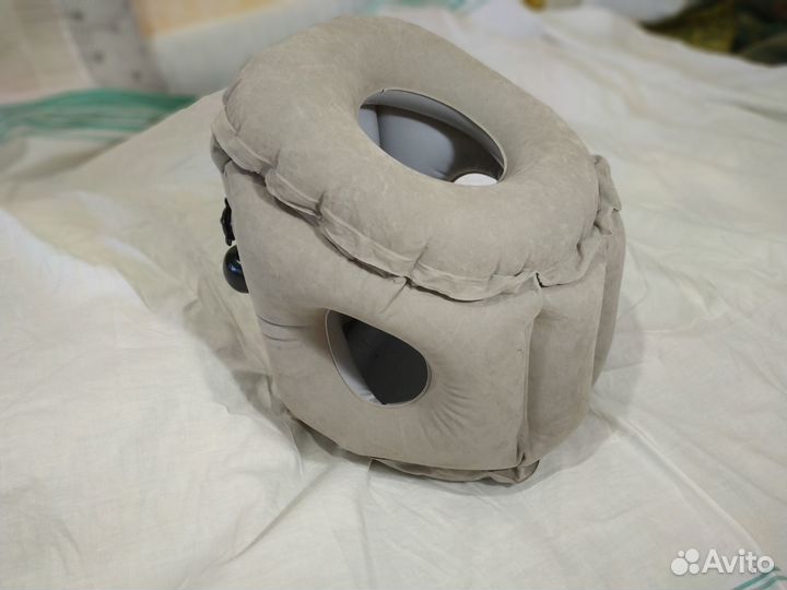 Подушка для путешествий для шеи надувная