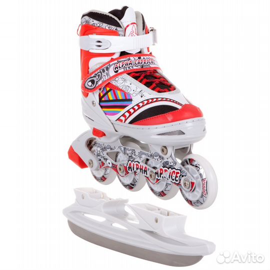 Комплект коньки-ролики