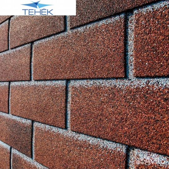 Hauberk фасадная плитка, кирпич Песчаный