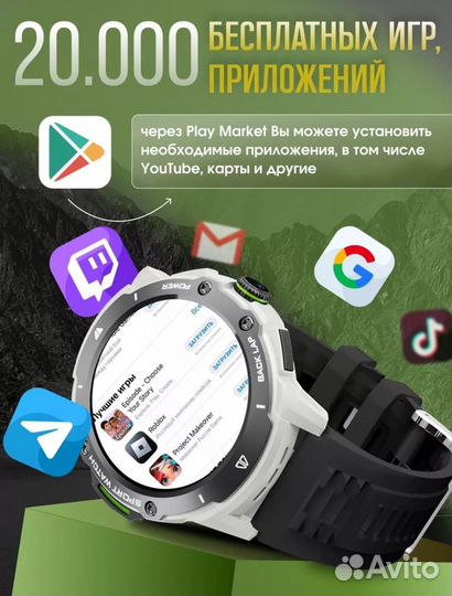 Смарт часы с сим-картой, интернетом G15 PRO