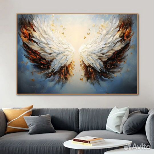 Карина маслом на холсте свет ангела Ручная работа