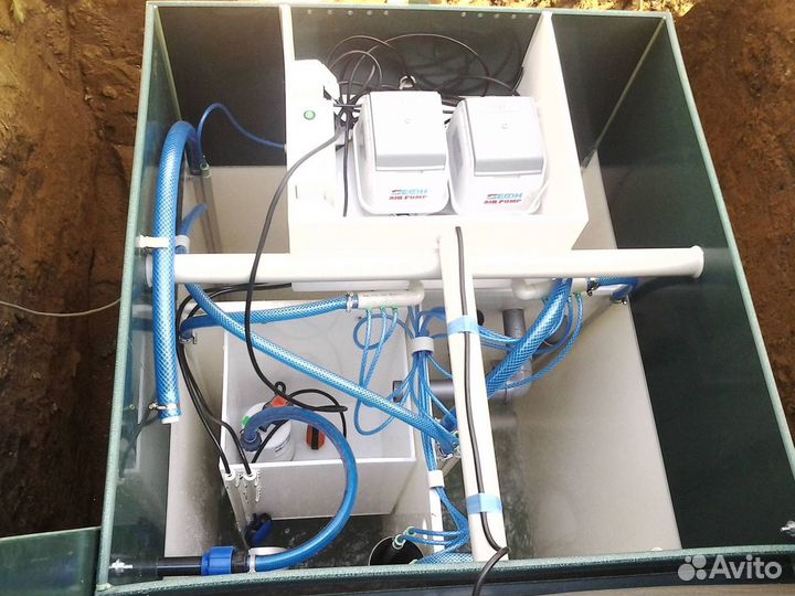 Автономная канализация под ключ. В любой грунт