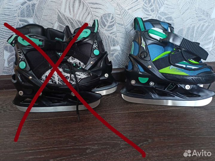Коньки раздвижные 29-32