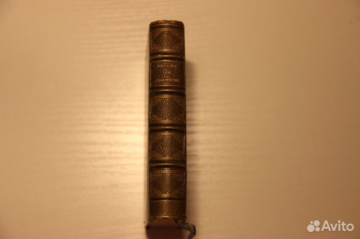 Старинная книга 1836 год Choix de Chansons